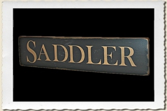 Saddler Sign Stencil by Primitive Designs Stencil Co.