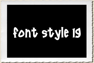 Font Style 19 Alphabet Stencil Set by Primitive Designs Stencil Co.