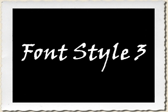 Font Style 3 Alphabet Stencil Set by Primitive Designs Stencil Co.