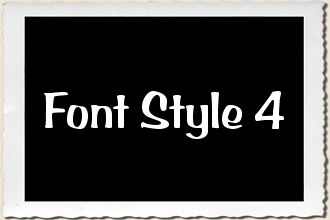 Font Style 4 Alphabet Stencil Set by Primitive Designs Stencil Co.
