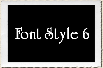 Font Style 6 Alphabet Stencil Set by Primitive Designs Stencil Co.