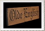 Olde English Alphabet Set