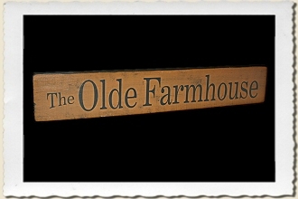 The Olde Farmhouse Sign Stencil