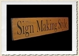 Sign Making Style Alphabet Set